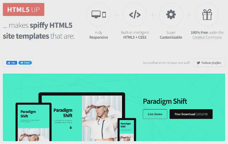 Featured image of post Utilisation et attrait des modèles de pages Web esthétiques (html5up)