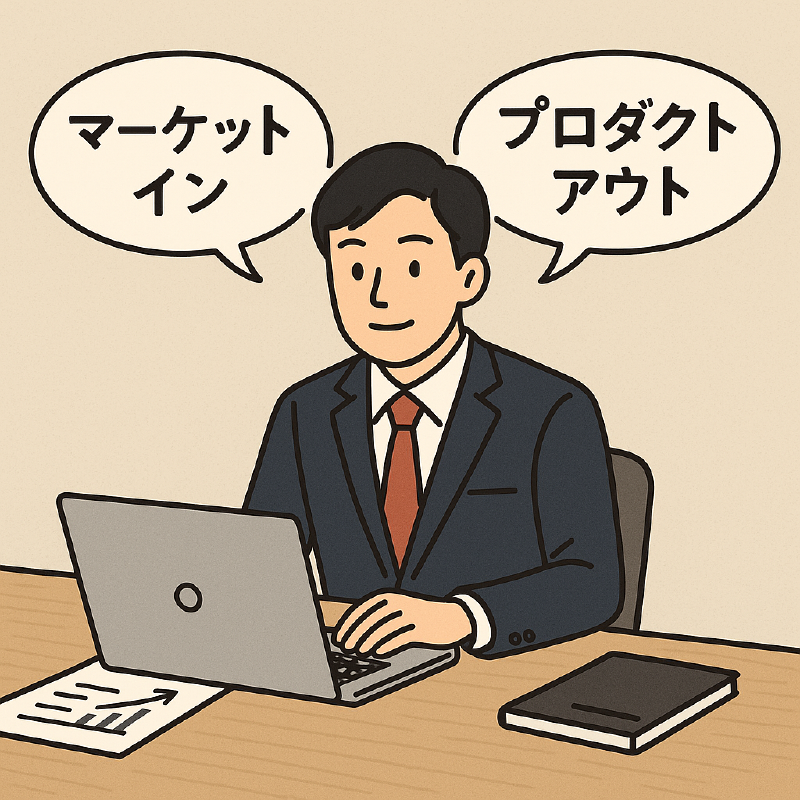 Featured image of post マーケットインとプロダクトアウト