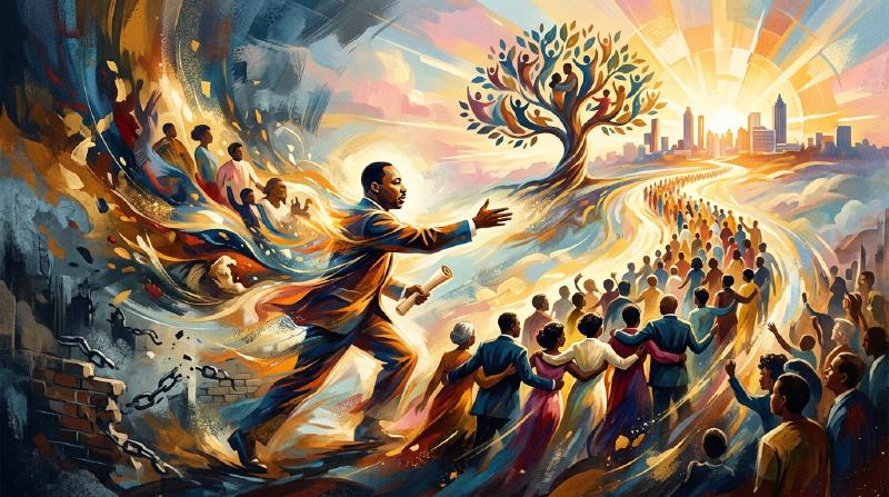 Featured image of post مارتن لوثر كينغ جونيور: تجسيد حلم غيّر العالم عبر اللاعنف