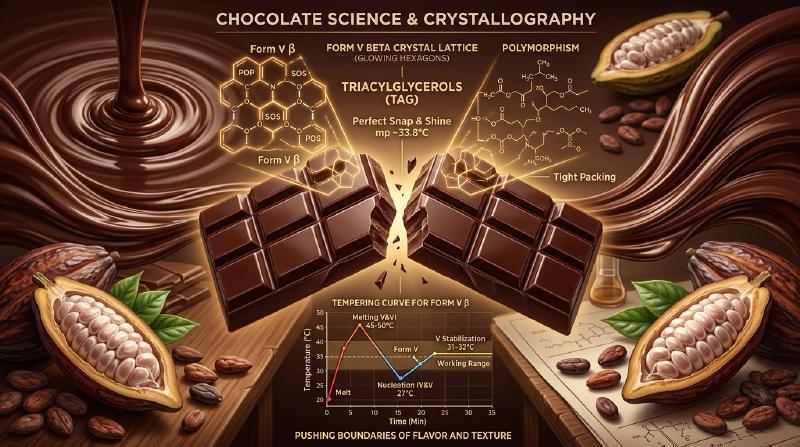 Featured image of post Die Wissenschaft der Schokolade: Kakaopolymorphie, Temperiertechnik, Rheologie und Conchierphysik