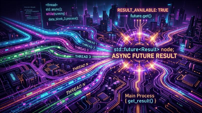 Featured image of post Einführung in die C++ Multithreading-Programmierung und asynchrone Verarbeitung (std::async)