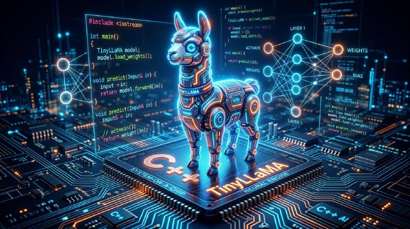 Featured image of post Entwicklungsschritte für kleine KI-Modelle (wie TinyLLaMA) mit C++
