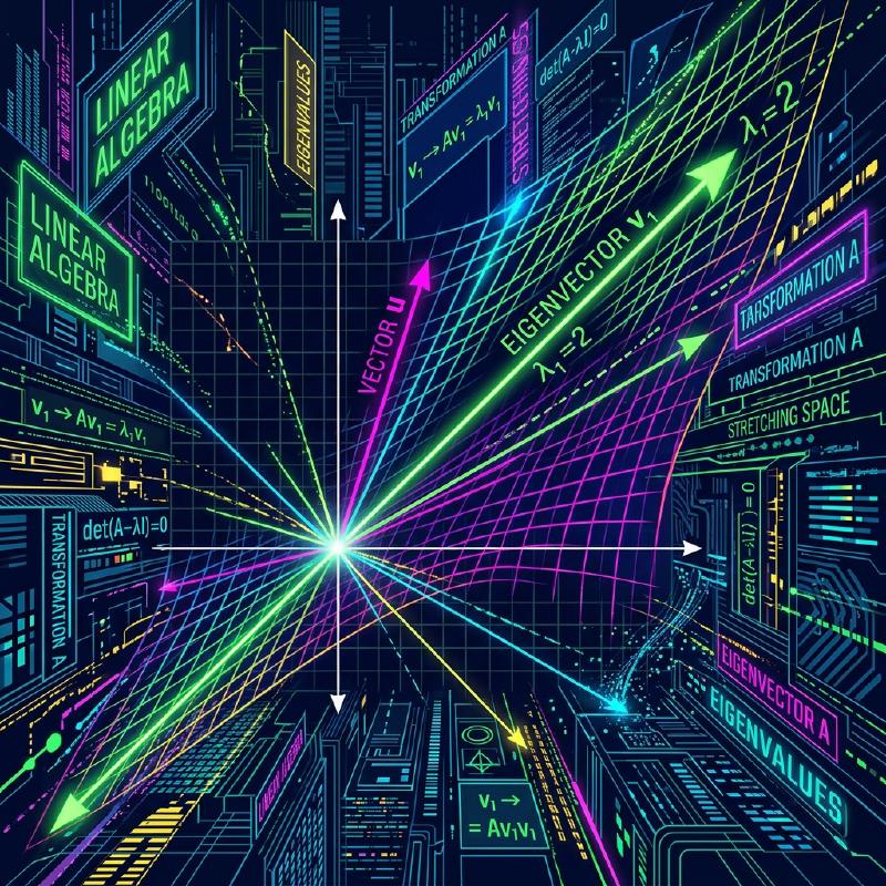 Featured image of post Собственные значения и собственные векторы: специальные векторы, которые не меняют направление при матричных преобразованиях, и их применение