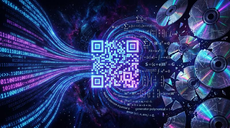 Featured image of post Comment fonctionnent les codes correcteurs d'erreurs : des CD rayés aux codes QR