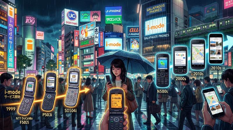 Featured image of post iモードの歴史：日本が先に実現していたモバイルインターネット