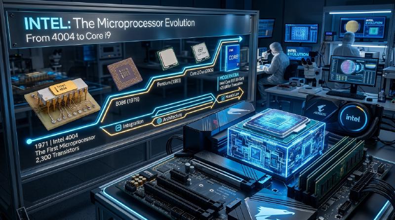 Featured image of post 企業史: Intelの歴史 - マイクロプロセッサの誕生とシリコンバレーの覇者