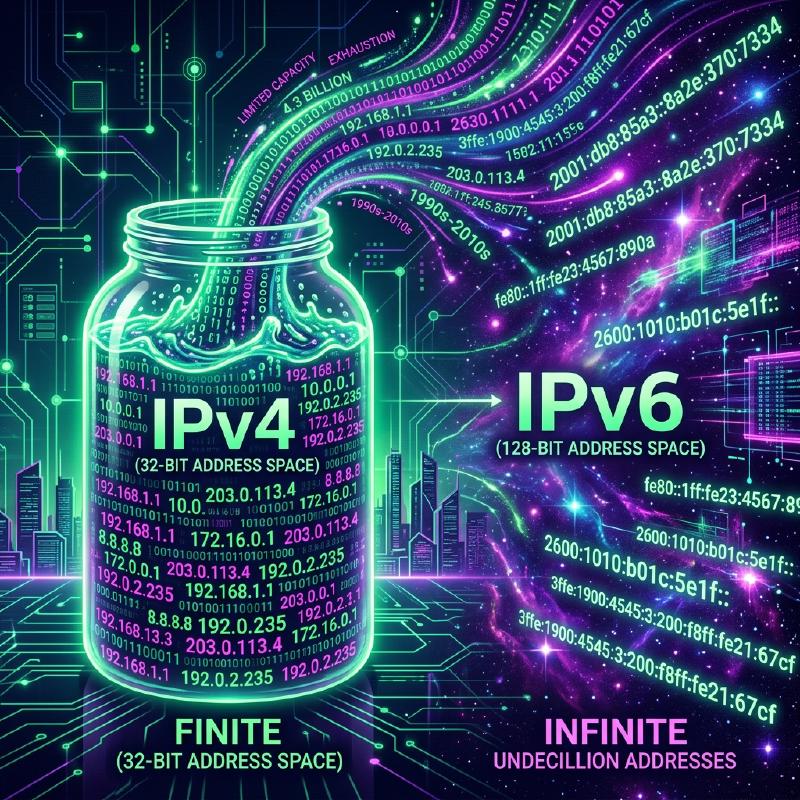 Featured image of post インターネットの番地: IPv4の歴史と枯渇問題 - 43億個の住所はなぜ足りなくなったのか