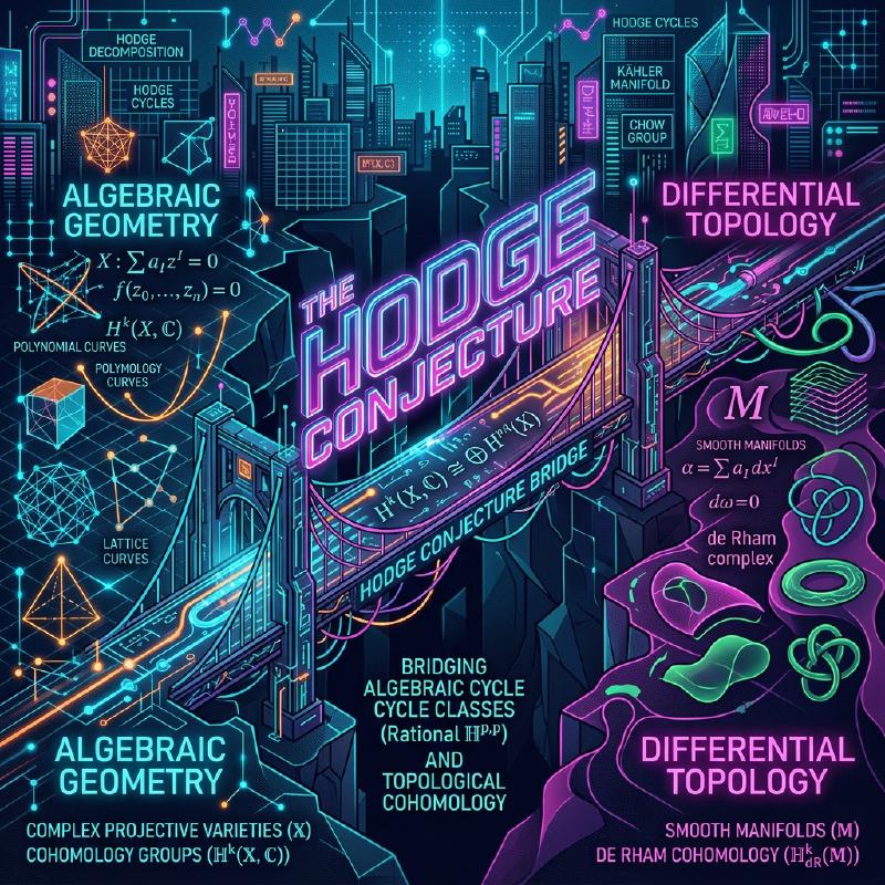 Featured image of post La conjecture de Hodge (Hodge Conjecture) - Le problème du prix du millénaire reliant la géométrie algébrique et la topologie