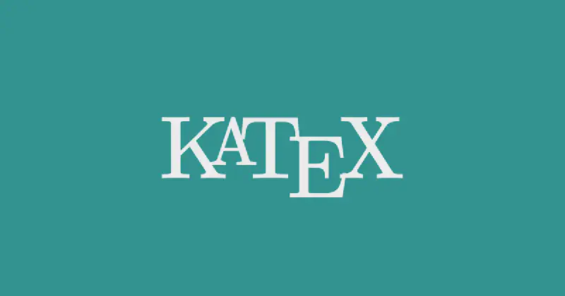 Featured image of post Hugo में KaTeX कैसे पेश करें और सुंदर LaTeX-शैली के सूत्र कैसे प्रदर्शित करें