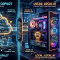 Aumentar la eficiencia de desarrollo usando Copilot y la IA local
