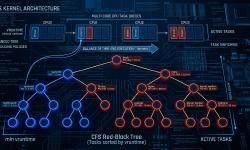 Featured image of post Linux 완전 공정 스케줄러(CFS)의 내부 구조: 레드-블랙 트리가 새기는 가상 실행 시간과 프로세스 관리
