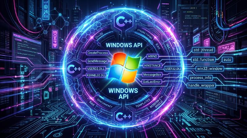 Featured image of post Windows API (Win32) sicher und modern mit aktuellem C++ handhaben