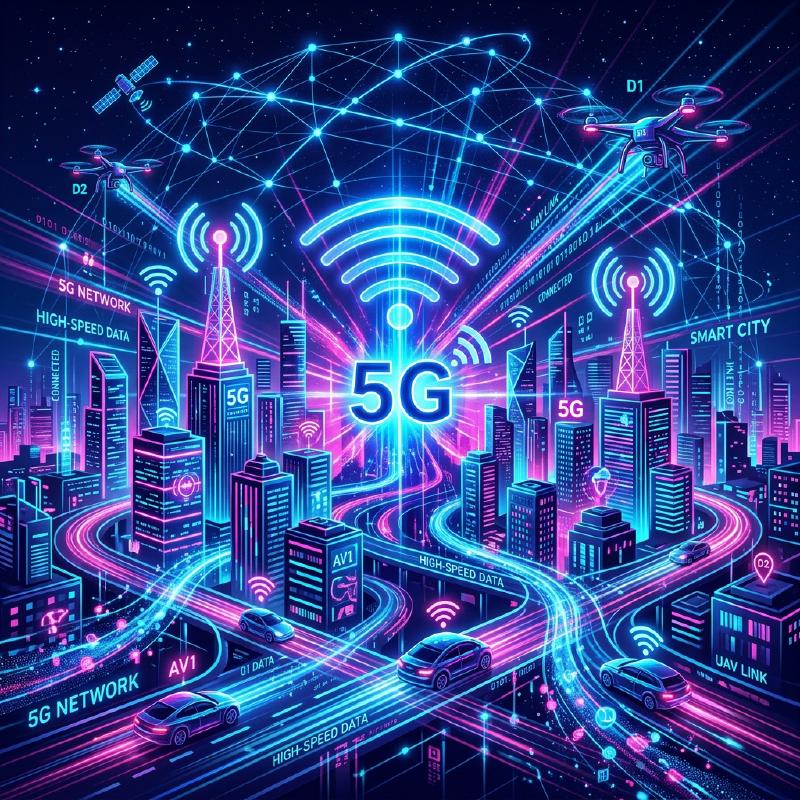 Featured image of post 次世代通信: 5Gの仕組みと特徴 - 「超高速・超低遅延・多数同時接続」が作る未来