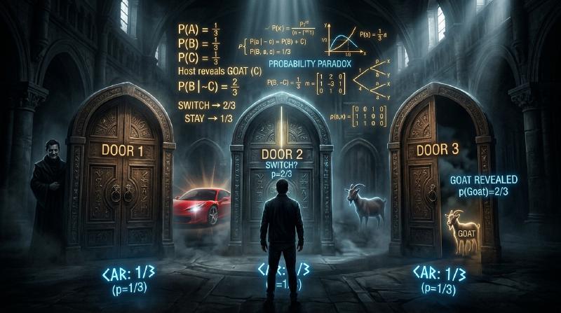 Featured image of post Die Diskrepanz zwischen Intuition und Wahrscheinlichkeit: Die Tiefen des Monty-Hall-Problems erkunden