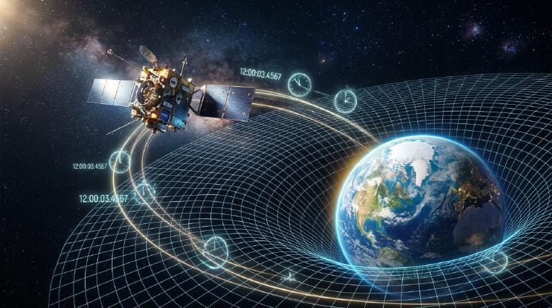 Featured image of post Weltraum und Technologie: Wie GPS funktioniert - Relativitätstheorie und Satellitennavigationssysteme