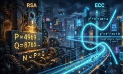 Featured image of post Die Mathematik der Public-Key-Kryptographie: Von RSA zur Elliptischen-Kurven-Kryptographie (ECC)