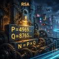 رياضيات التشفير بالمفتاح العام: من RSA إلى تشفير المنحنى الإهليلجي (ECC)