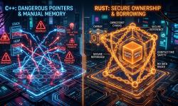 Featured image of post شرح "الملكية" و"الاستعارة" في Rust مقارنة بمؤشرات C++