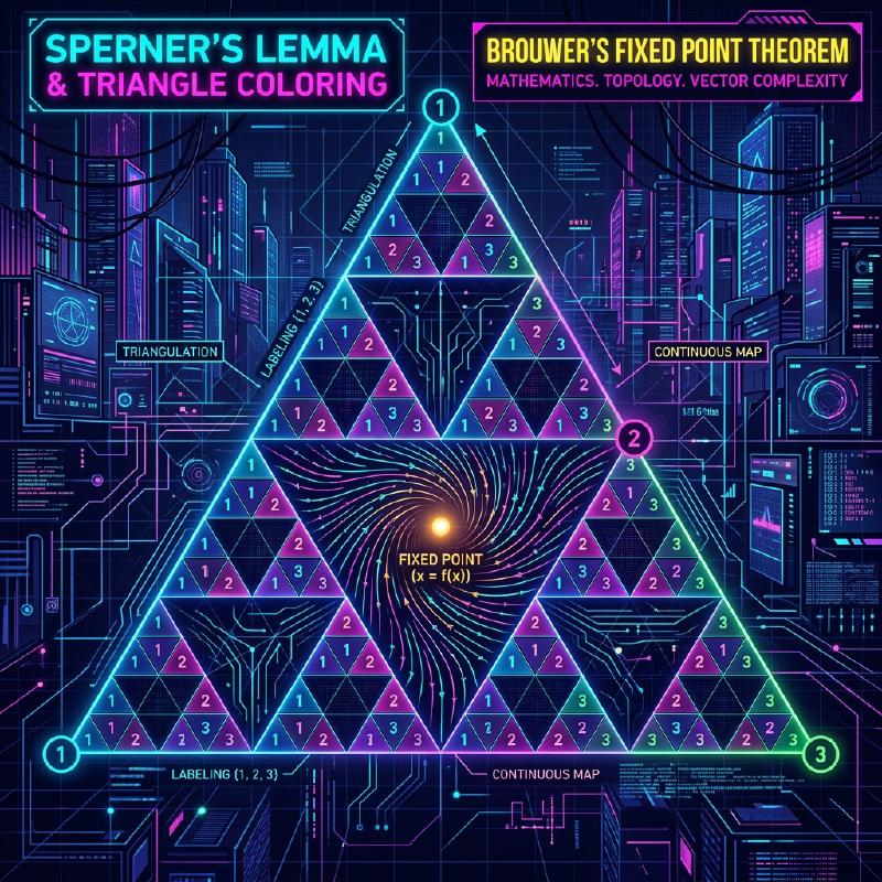 Featured image of post Le Lemme de Sperner : Du coloriage de triangles aux preuves d'existence