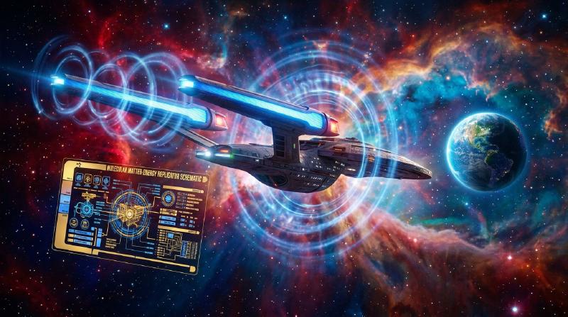Featured image of post Die Technologie und Sozialphilosophie von Star Trek: Warp-Physik, Replikatoren und die Post-Scarcity-Utopie
