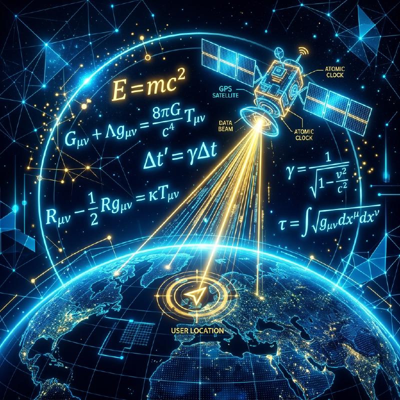 Featured image of post 位置情報の基礎: GPSの仕組み - 相対性理論と人工衛星が交差する奇跡の技術