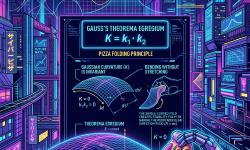 Featured image of post مبرهنة غاوس الرائعة (Theorema Egregium) - تحفة الهندسة التفاضلية التي يمكن تطبيقها على طريقة تناول البيتزا