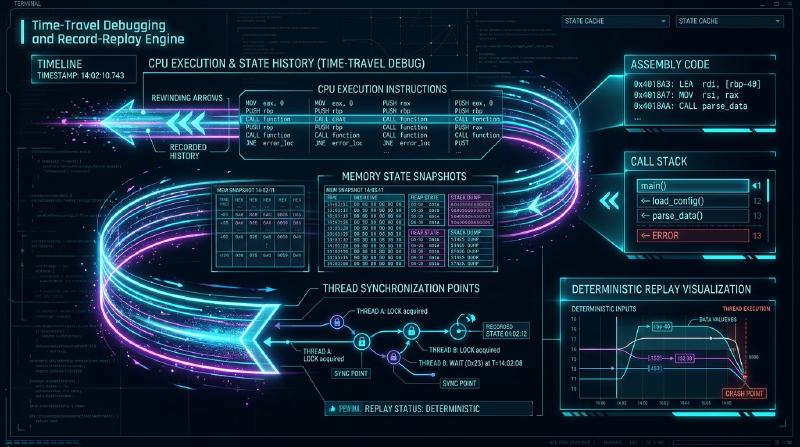 Featured image of post Можно ли повернуть время вспять до момента ошибки: Наука Time-Travel Debugging