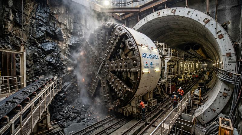 Featured image of post Como escavar sob montanhas e oceanos: A engenharia civil das infraestruturas subterrâneas