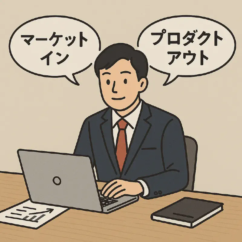 Featured image of post マーケットインとプロダクトアウト