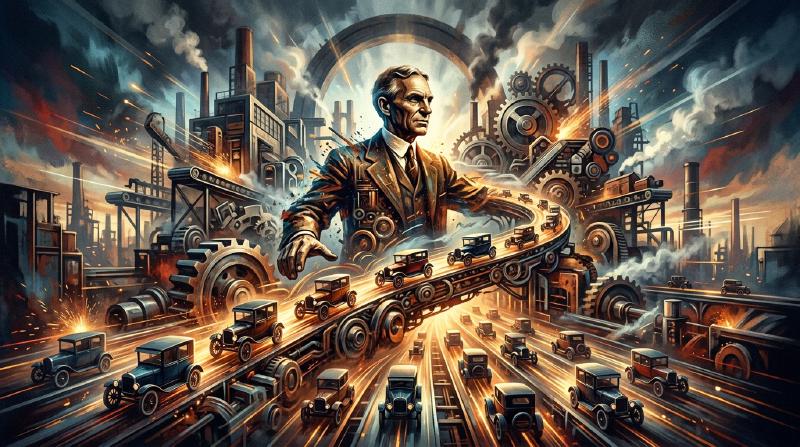 Featured image of post 自動車王ヘンリー・フォード：大衆消費社会の幕開けと「フォード生産方式」の革新