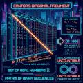 カントールの対角線論法（Cantor's Diagonal Argument） - 実数が有理数より「圧倒的に多い」ことの証明