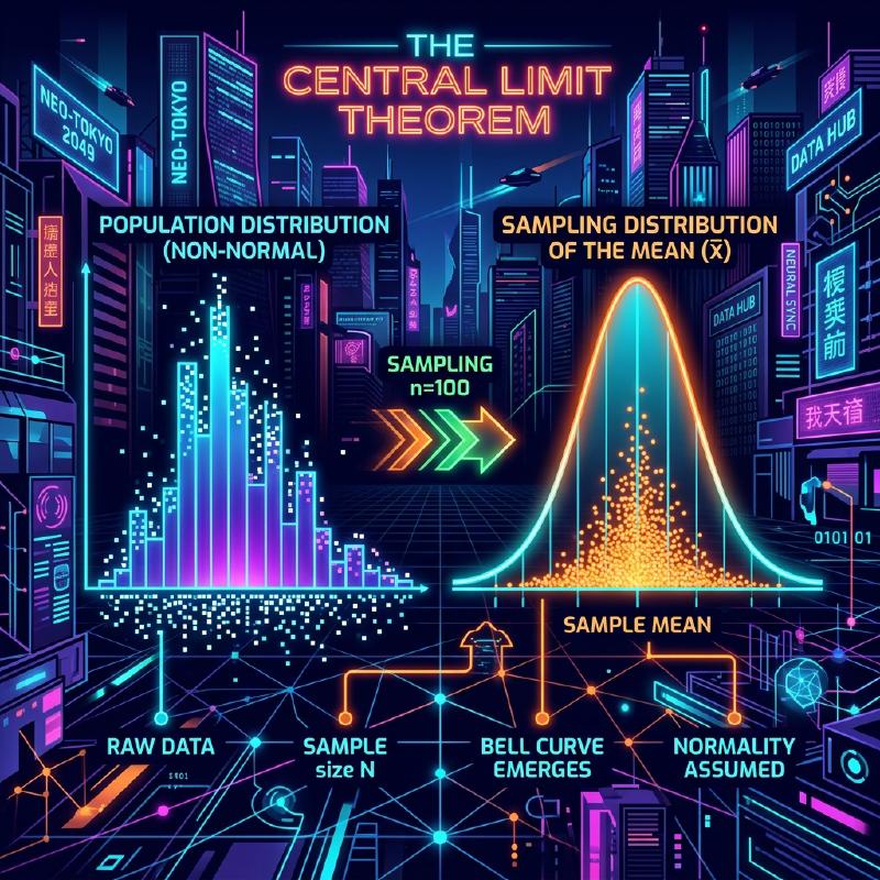 Featured image of post 中心極限定理（Central Limit Theorem） - どんなデータも足し合わせると正規分布に近づく奇跡