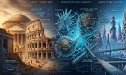 Featured image of post コンクリートはなぜ固まり、なぜ壊れるのか：古代ローマから現代の巨大建築まで——セメント水和反応・鉄筋との奇跡の相性・中性化と塩害・脱炭素への挑戦