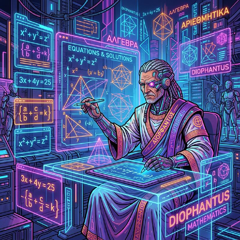 Featured image of post ディオファントス:代数学の父とその偉大なる遺産