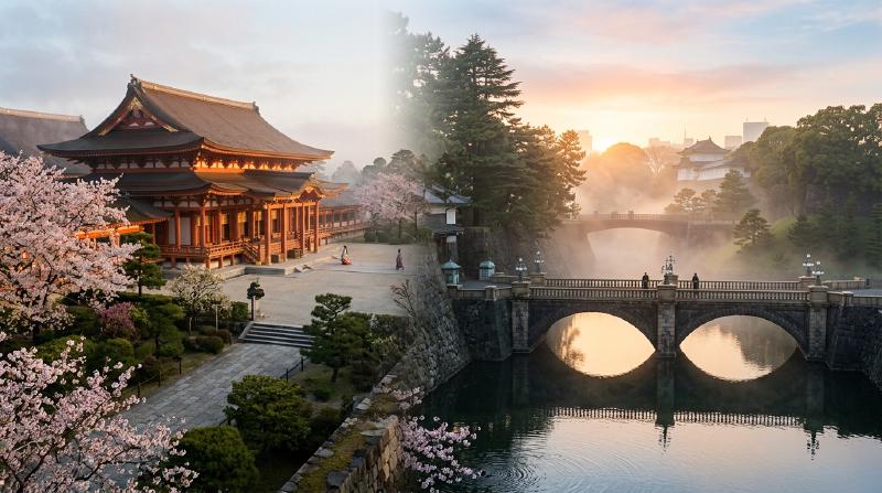 Featured image of post 天皇制の精神史と構造力学：古代王権・律令祭祀・武家政権下の象徴化・帝国憲法から日本国憲法第1条まで