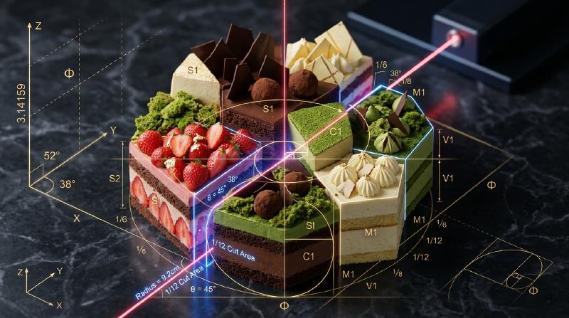 Featured image of post ケーキを「公平」に分けるとはどういうことか：公平分割の数学と羨望なき社会設計