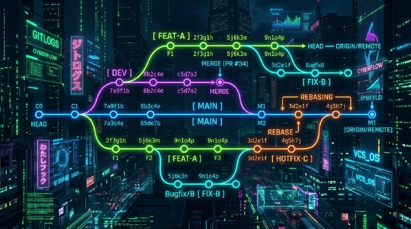 Featured image of post 【Gitコマンド】rebaseとmergeの違いと、実務での正しい使い分け