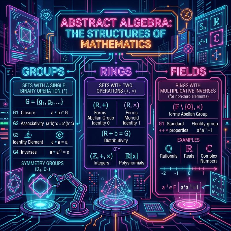Featured image of post Gruppen, Ringe und Körper: Eine Einführung in die moderne Algebra