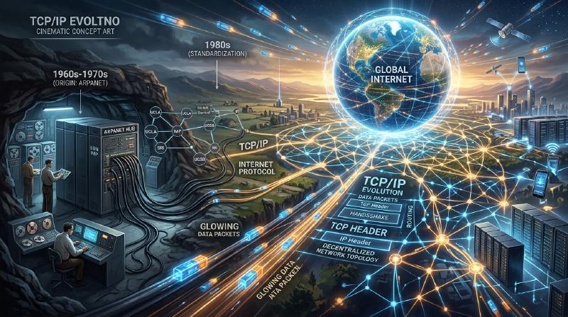 Featured image of post History of Protocols: The Evolution of TCP/IP - From ARPANET to the Modern Internet