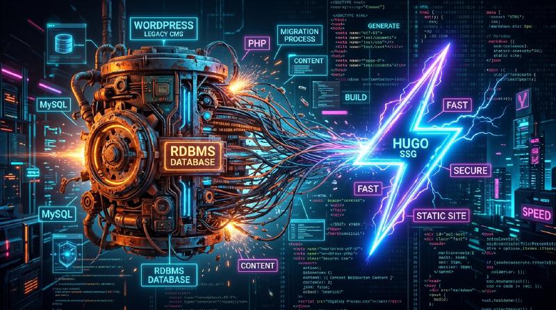 Featured image of post Hugoを使った静的サイトジェネレーター入門（WordPressからの移行手順）