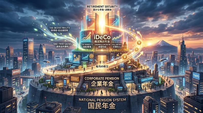 Featured image of post iDeCoの仕組み：個人型確定拠出年金の税制優遇メカニズム