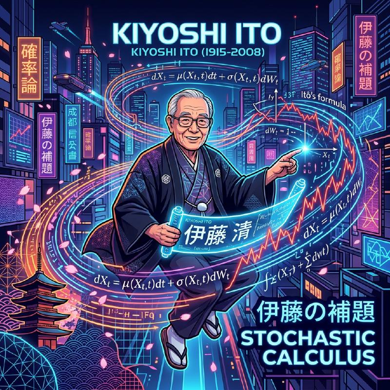 Featured image of post 伊藤清:確率微分方程式の父と現代金融を支える数学
