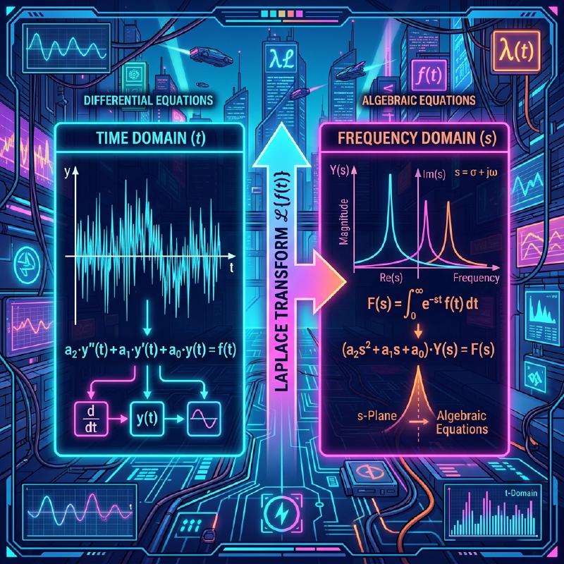 Featured image of post Laplace-Transformation: Die Technik, schwierige Differentialgleichungen in algebraische Gleichungen umzuwandeln