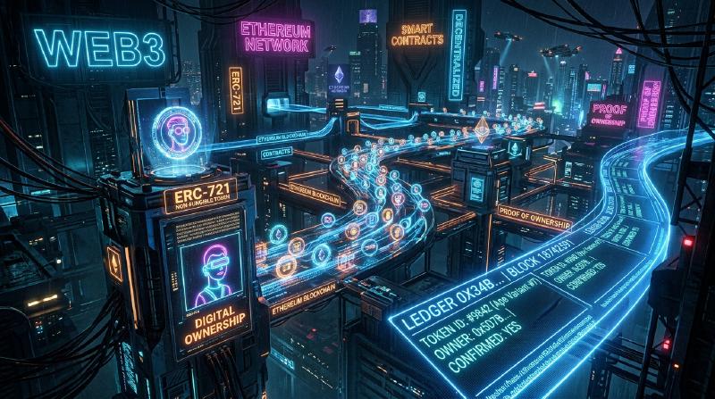 Featured image of post NFT（非代替性トークン）とERC-721の技術的裏側