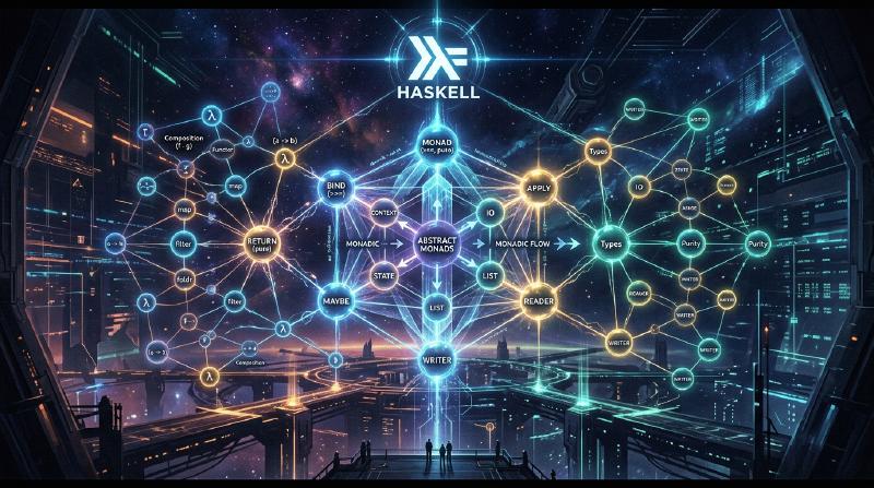 Featured image of post Haskellと純粋関数型言語の哲学:モナドの世界とその深淵