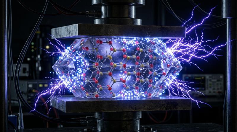 Featured image of post 押すと電気が生まれ、電気で変形する：圧電効果と結晶の対称性