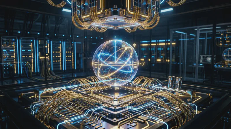 Featured image of post 【完全網羅】量子コンピュータの原理と仕組み：量子力学からアルゴリズム、未来の展望まで