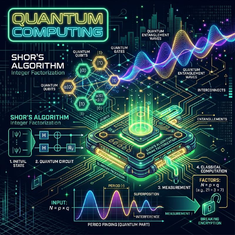 Featured image of post 量子コンピュータの仕組みとショアのアルゴリズム:なぜ量子計算は暗号を壊せるのか?