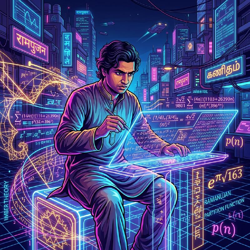 Featured image of post シュリニヴァーサ・ラマヌジャン:直感で無限を捉えた天才数学者