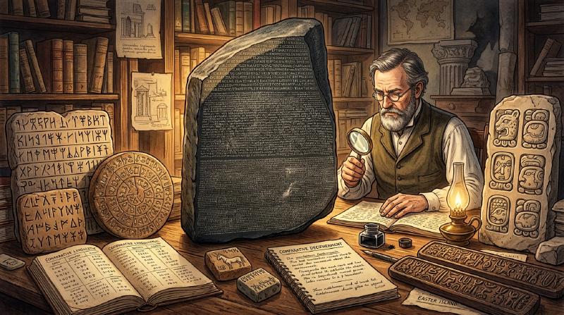 Featured image of post 未解読文字の解読史：ロゼッタストーンから線文字B・マヤ文字・インダス文字の謎まで